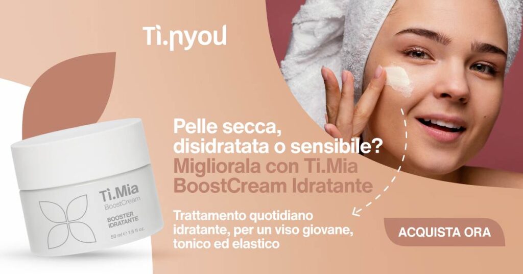 Ti.Mia BoostCream Idratante accelera l'idratazione del tuo viso. Provala ora.